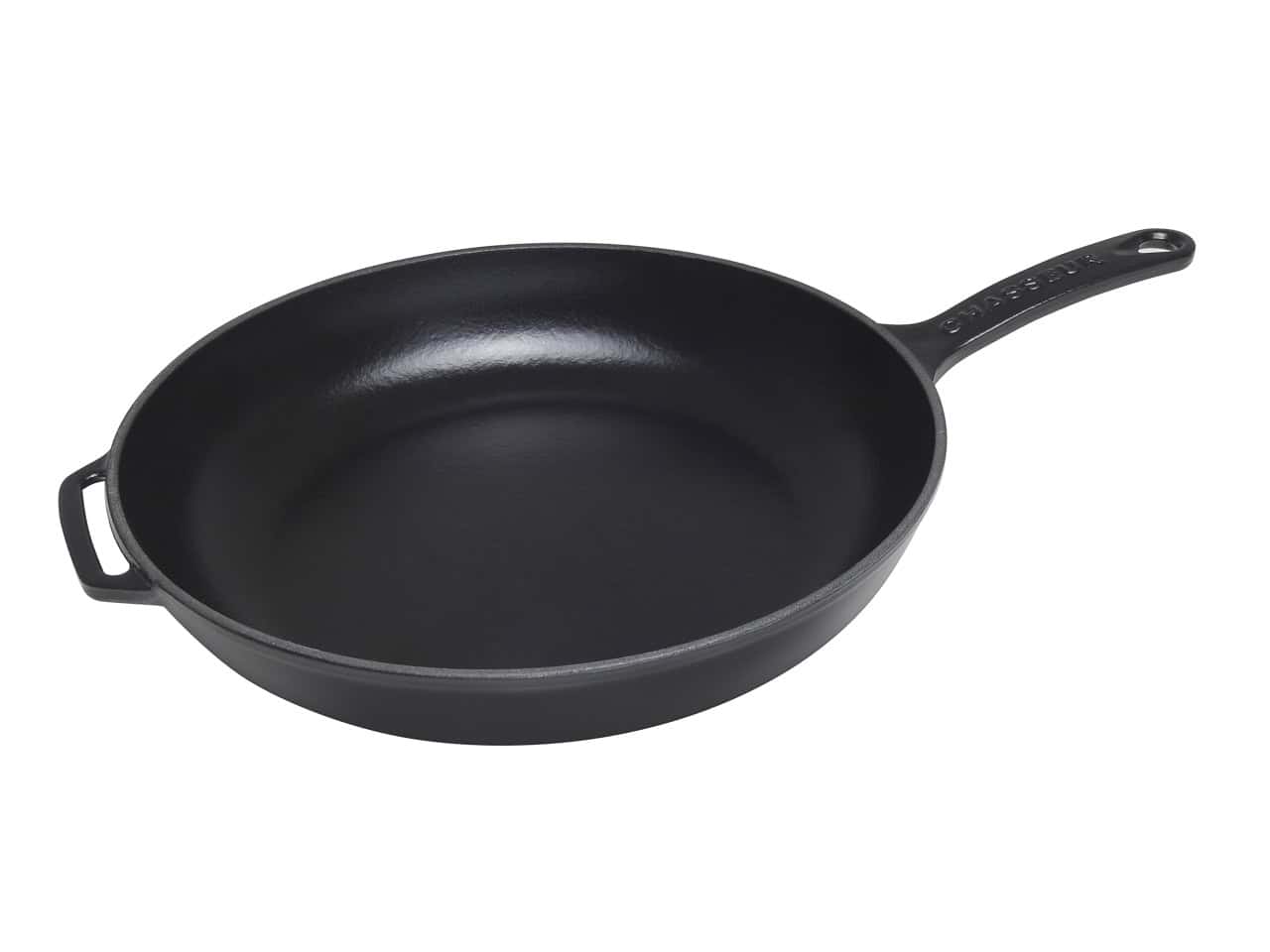 Chasseur Fry Pan with Cast Handle, 28 cm, Matte Black