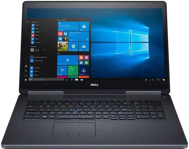 DELL Precision Grade A Mobile Workstation Intel Core i7-6820HQ 32GB Memory 512GB SSD NVIDIA Quadro P3000 17.3" Non-Touch Screen Windows 10 Pro 64-bit 