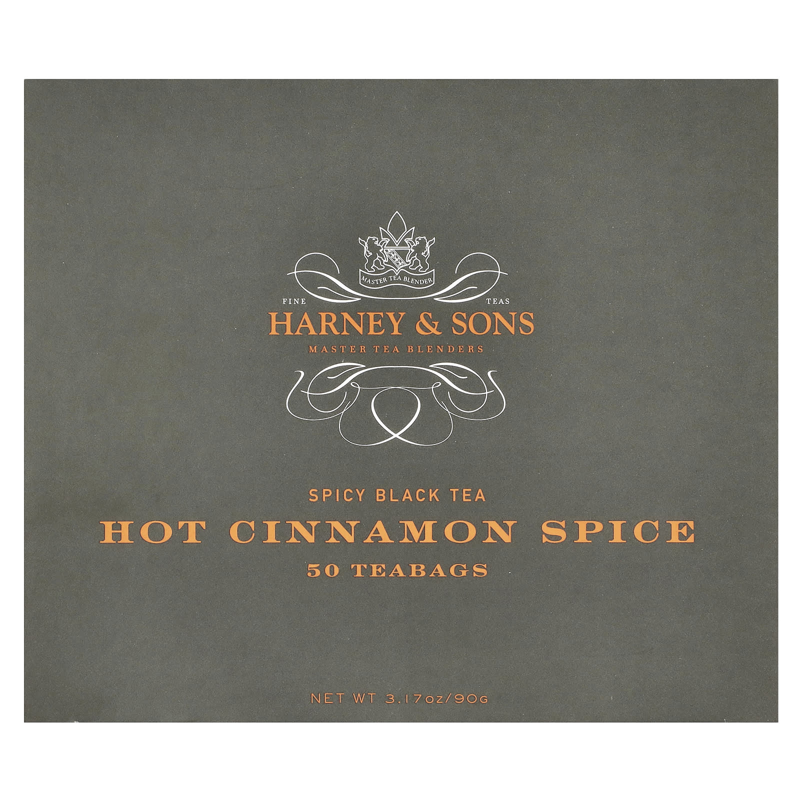 Harney & Sons Hot Cinnamon Spice Tea, 50 Tea Bags