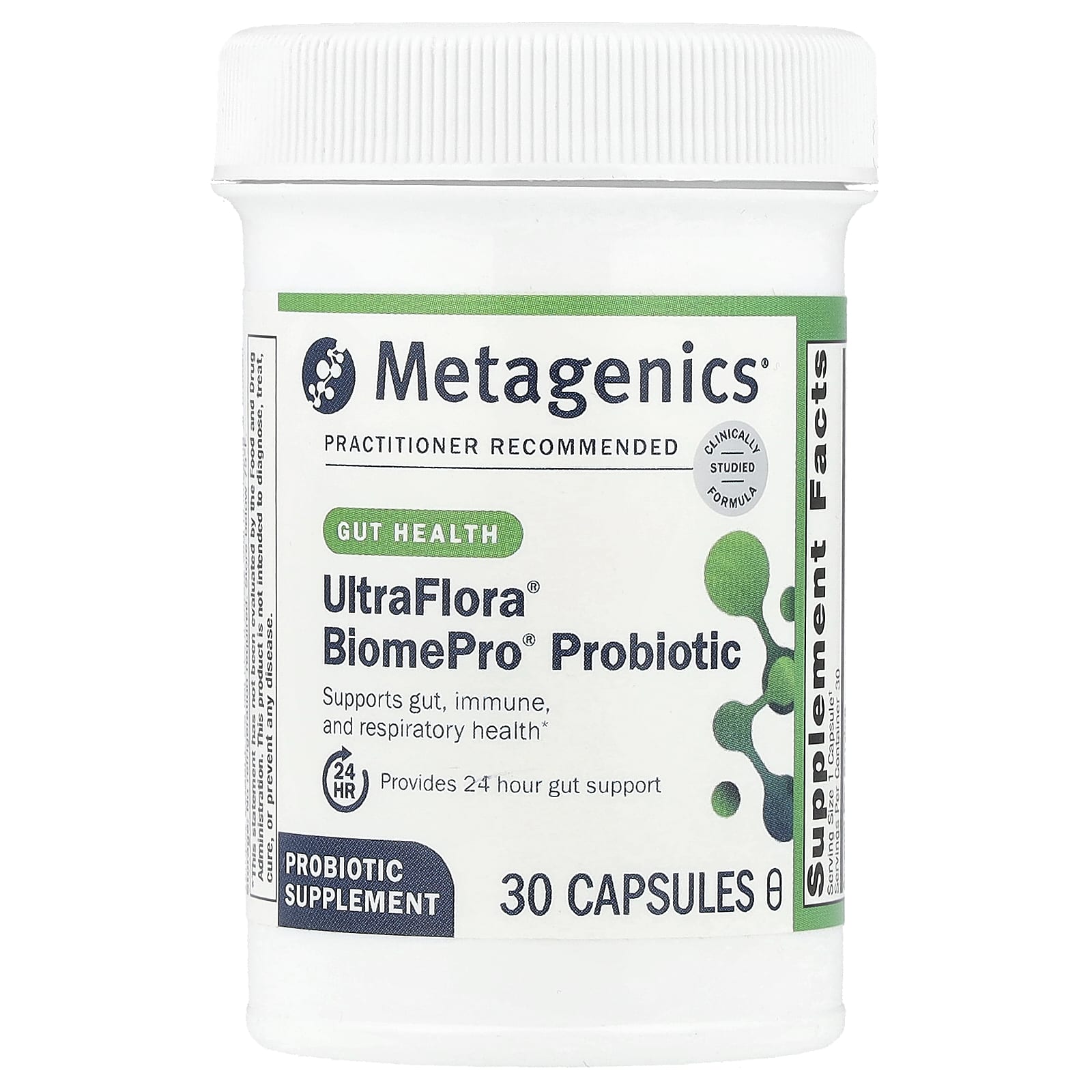 Metagenics, UltraFlora BiomePro, 30 Capsules