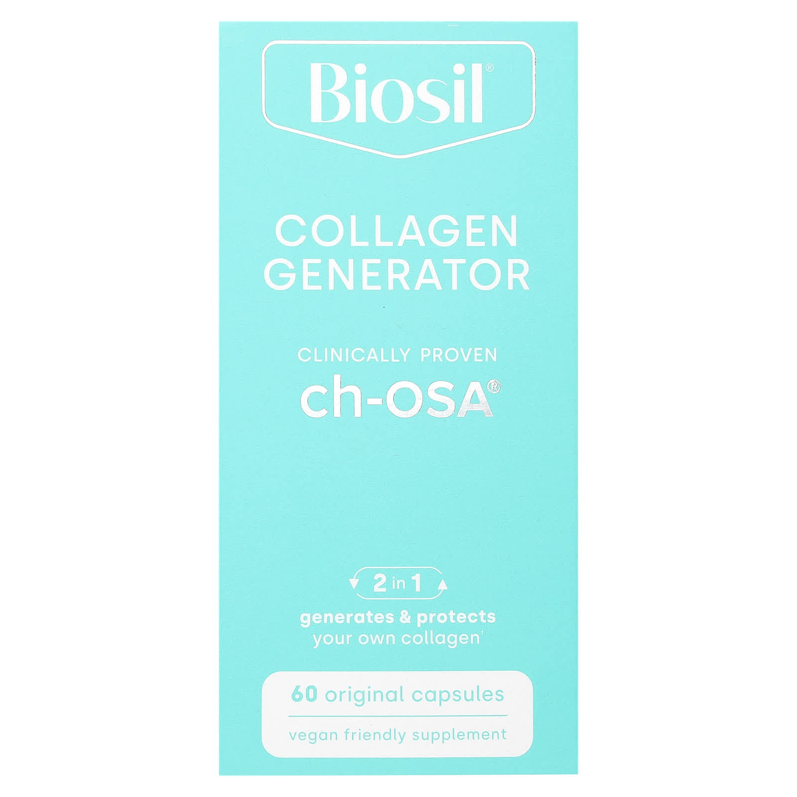BioSil Advanced Collagen Generator (120 Vegetarian Capsules)