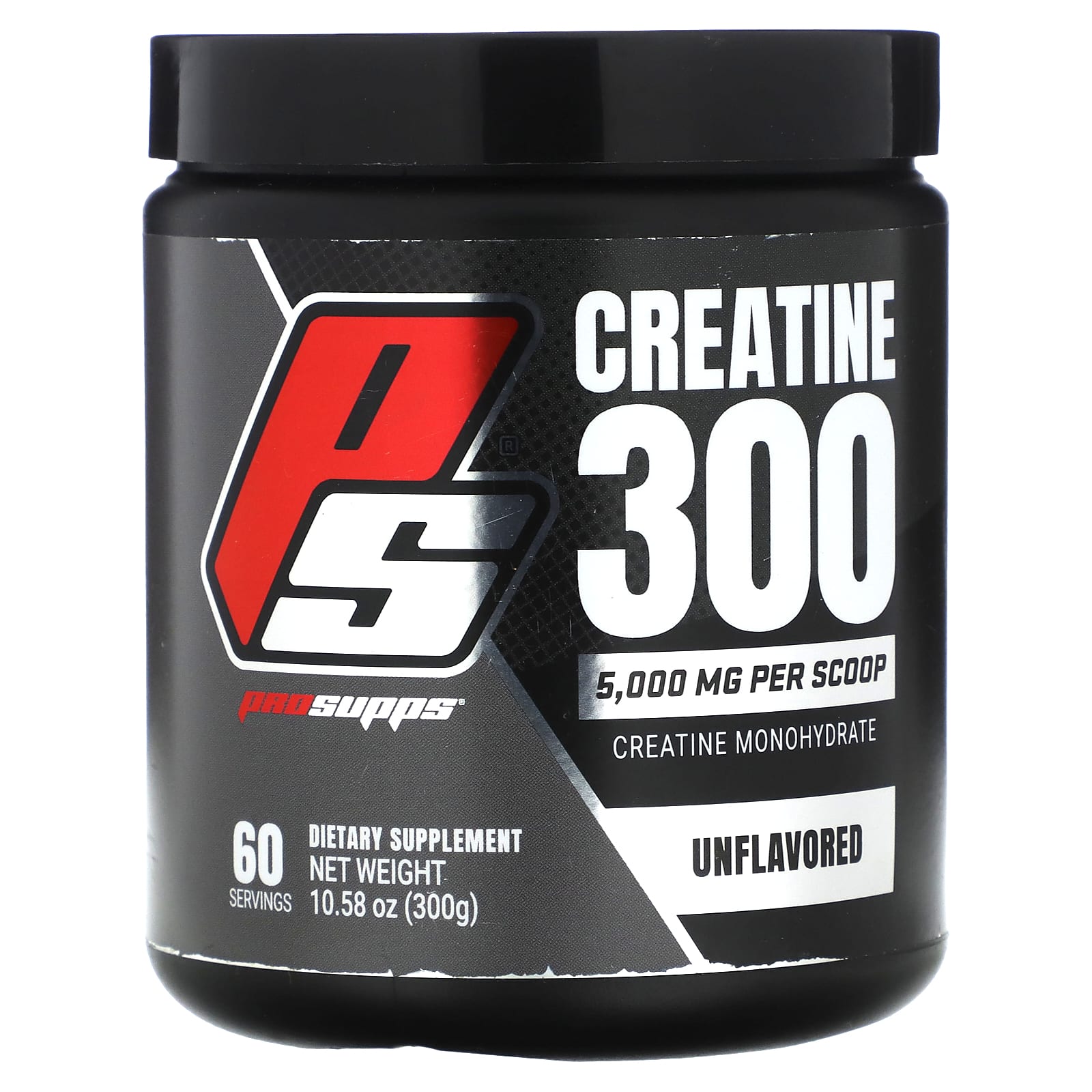 ProSupps, Creatine 300, Unflavored, 5,000 MG , 10.58 oz (300 g)