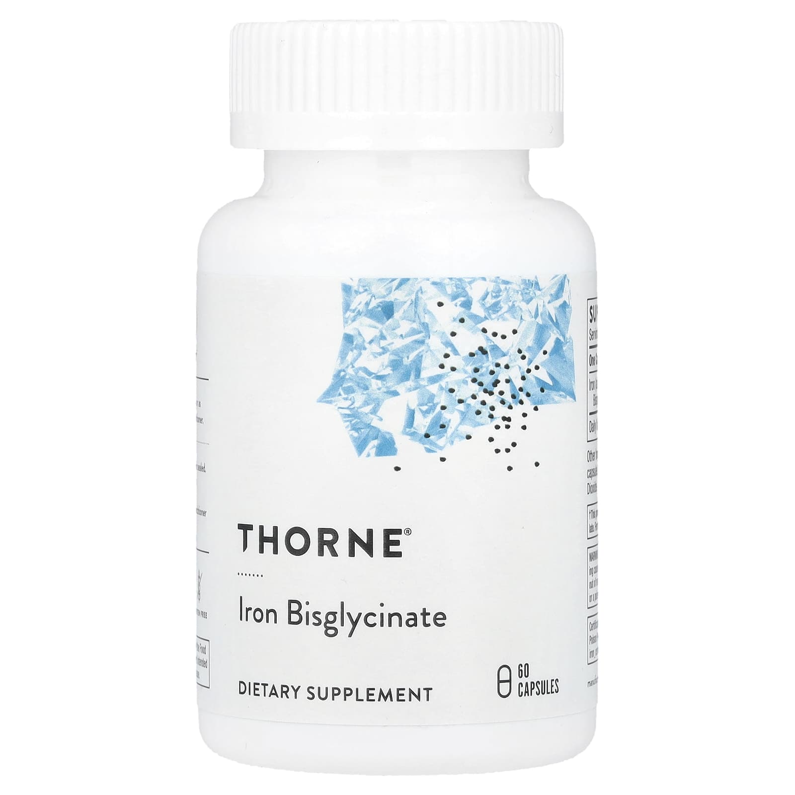 Thorne Research - Iron Bisglycinate - 60 Capsules