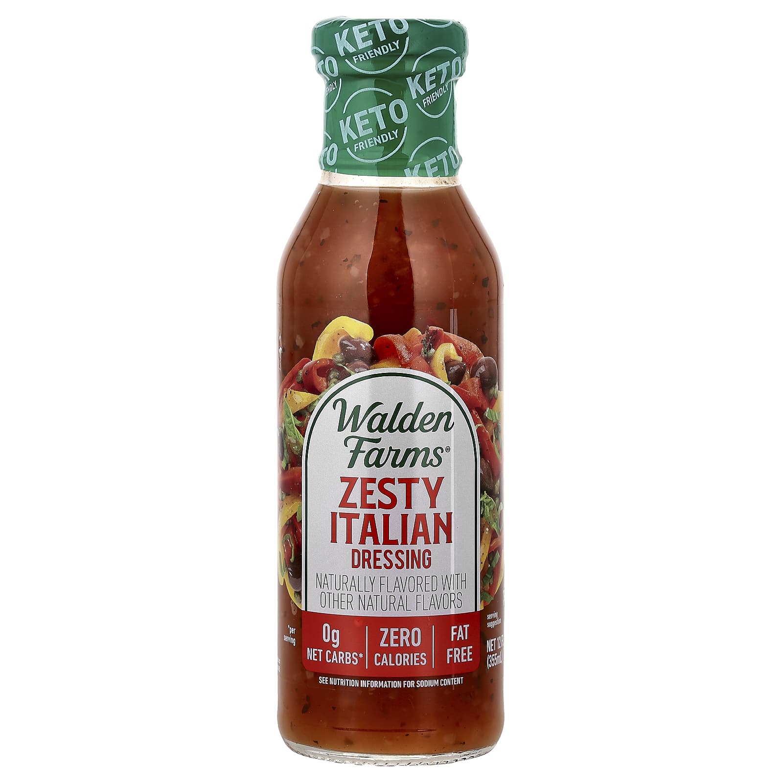 Walden Farms Salad Dressing Zesty Italian 12 fl.oz
