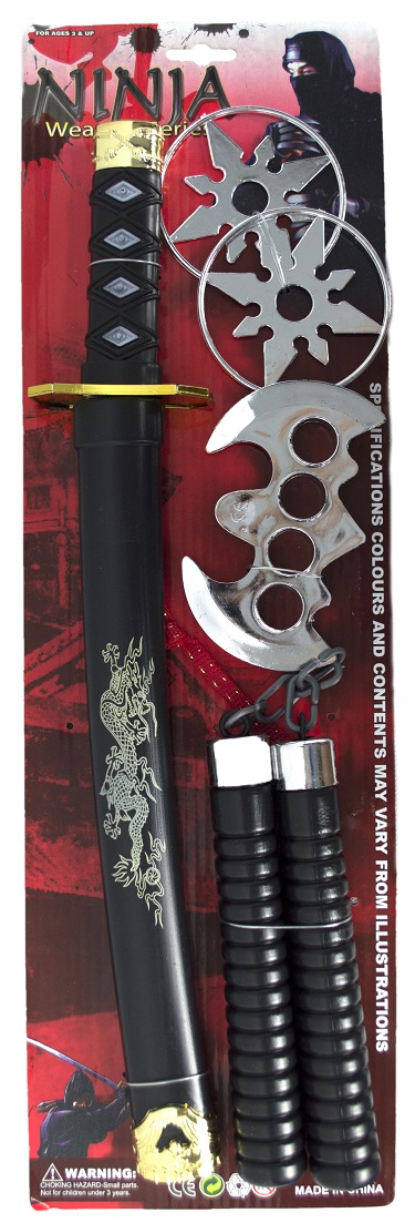 Ninja Weapon Toy Set