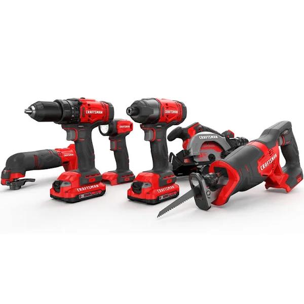 Craftsman 6 Tool Combo Kit V20