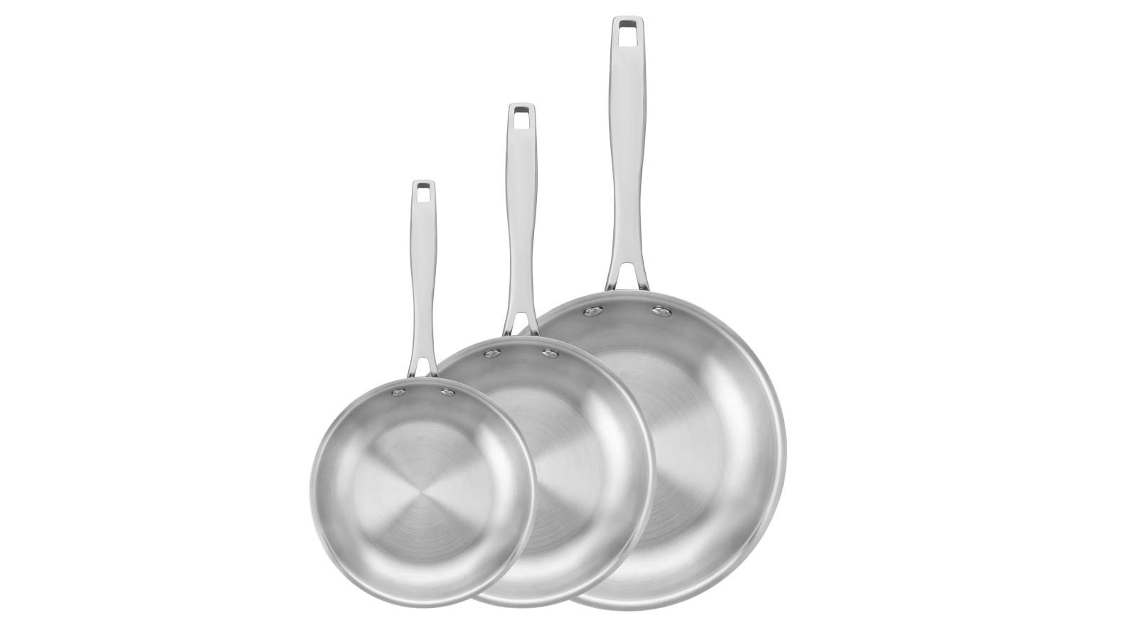 Tramontina Grano Frying Pan Set, 3pc - 20cm, 26cm and 30cm