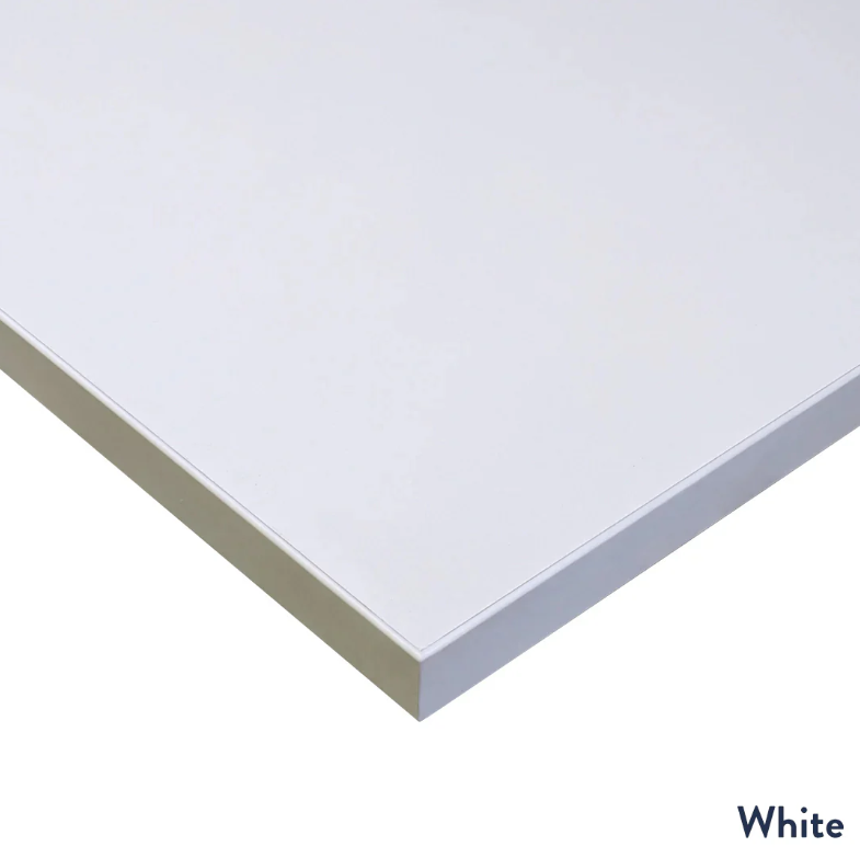 Desky Single Sit Stand Desk - White / Grey - 1200x750mm - AfterPay & zipPay Available