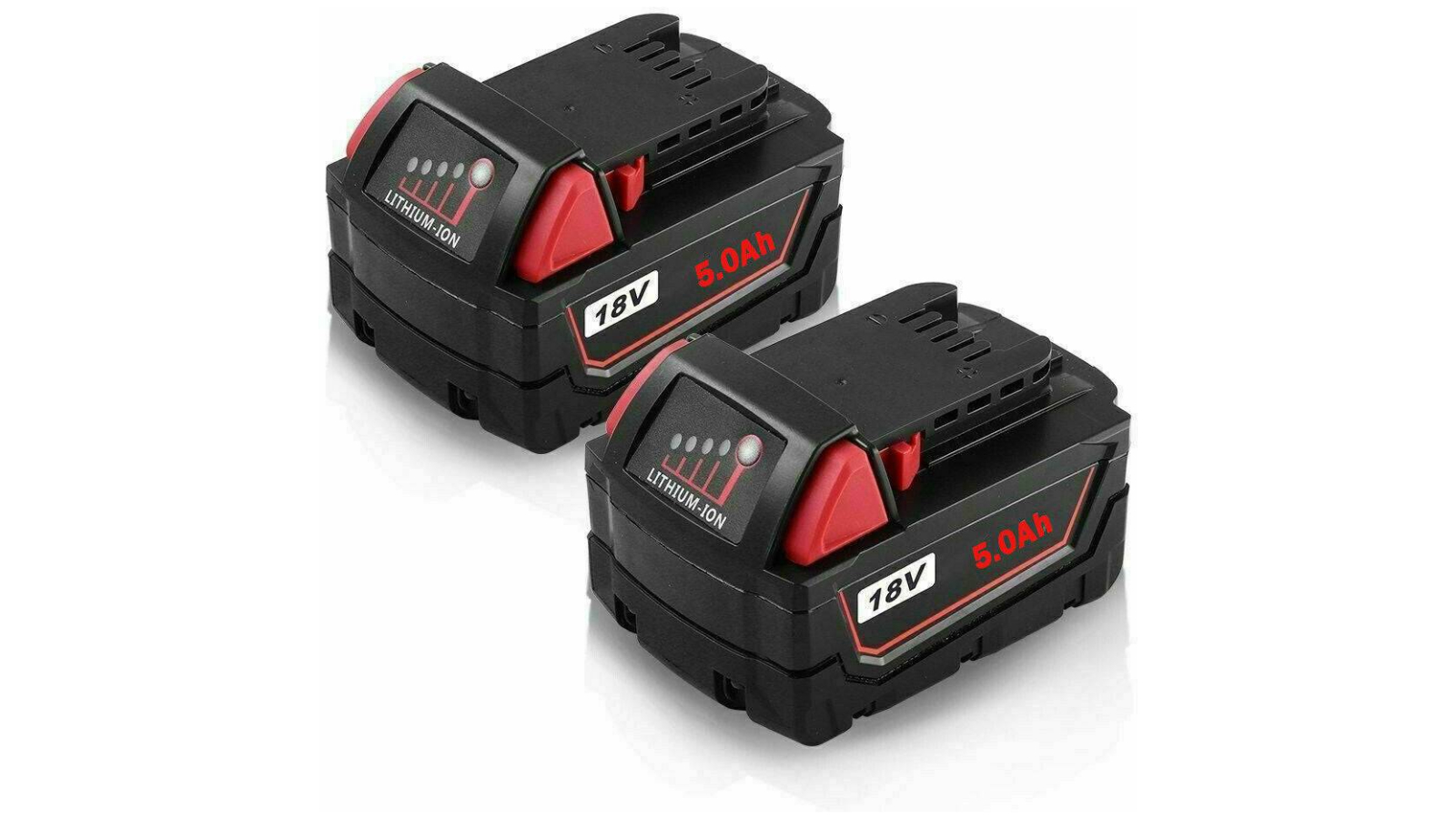 For Milwaukee M18 18V XC 5.0Ah Replacement Battery
