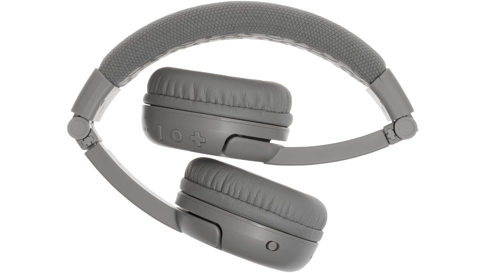 BuddyPhones Play Plus Kids Wireless/Bluetooth Headphones - Grey Matter