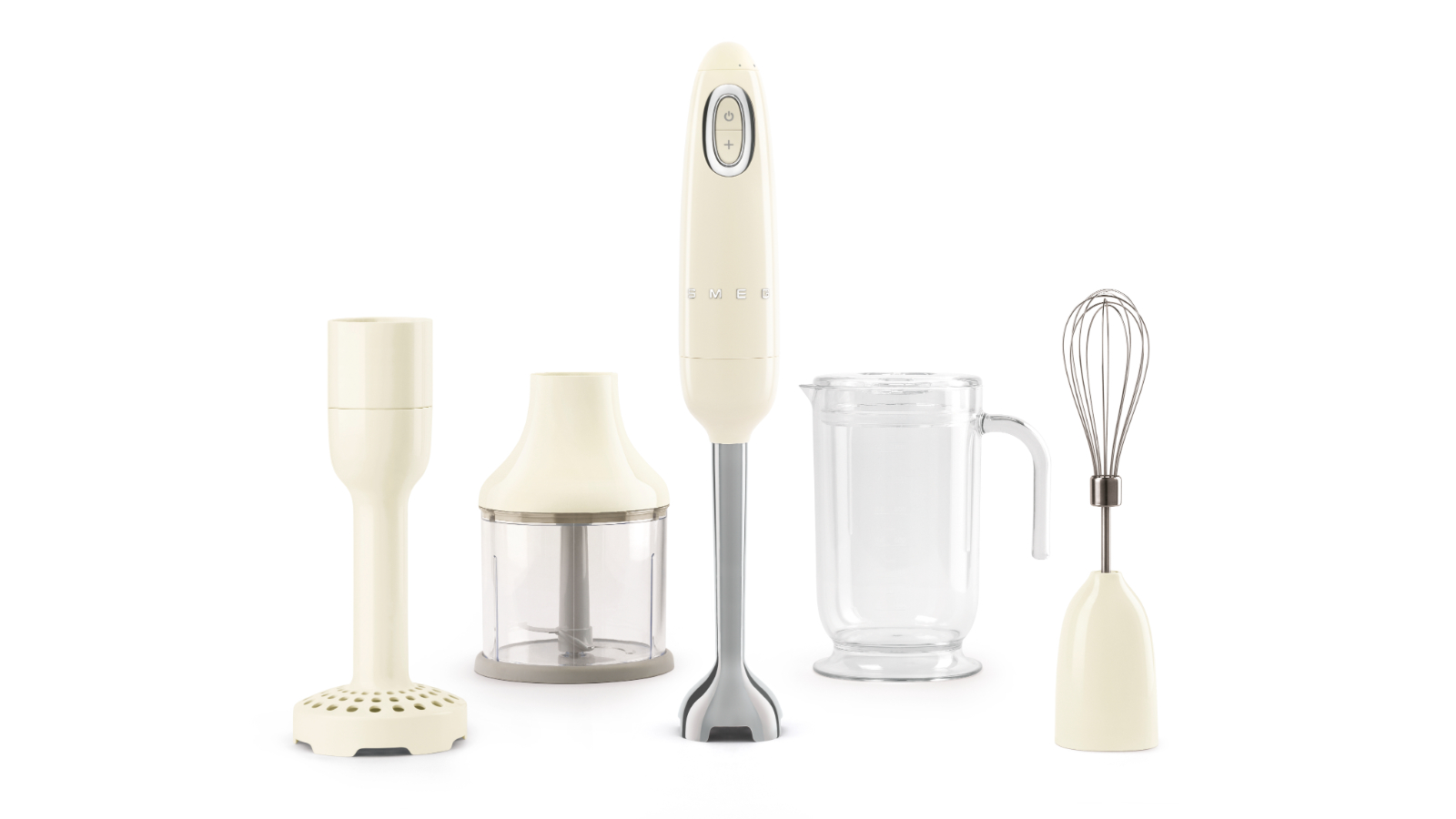 Smeg 700W Hand Blender - Cream HBF22CRAU