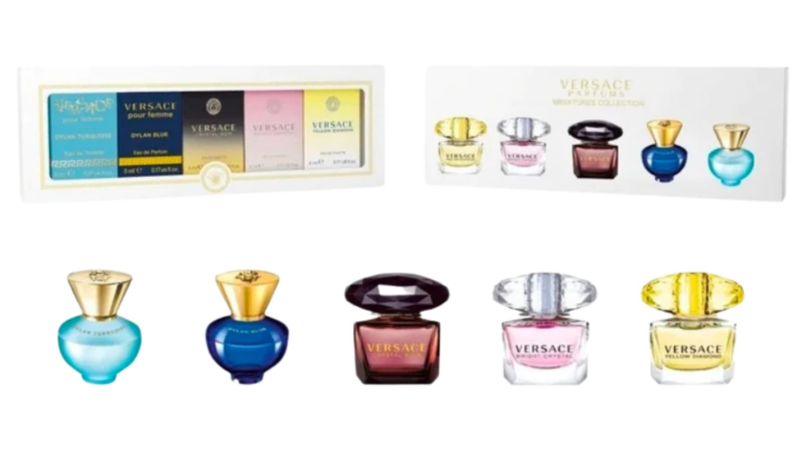 Versace Womens Miniature Set