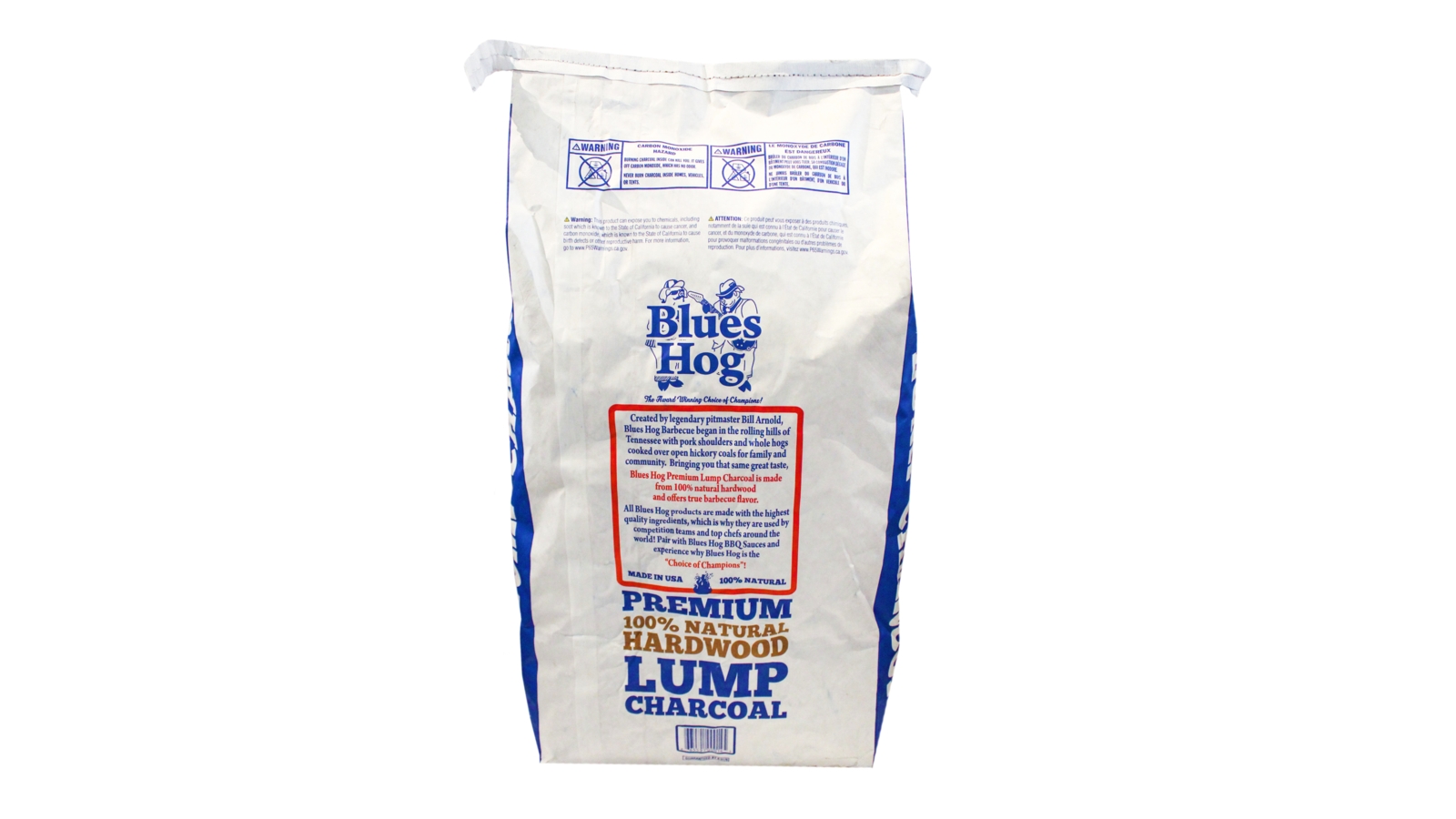 Blues Hog Natural Lump Charcoal - 9kg