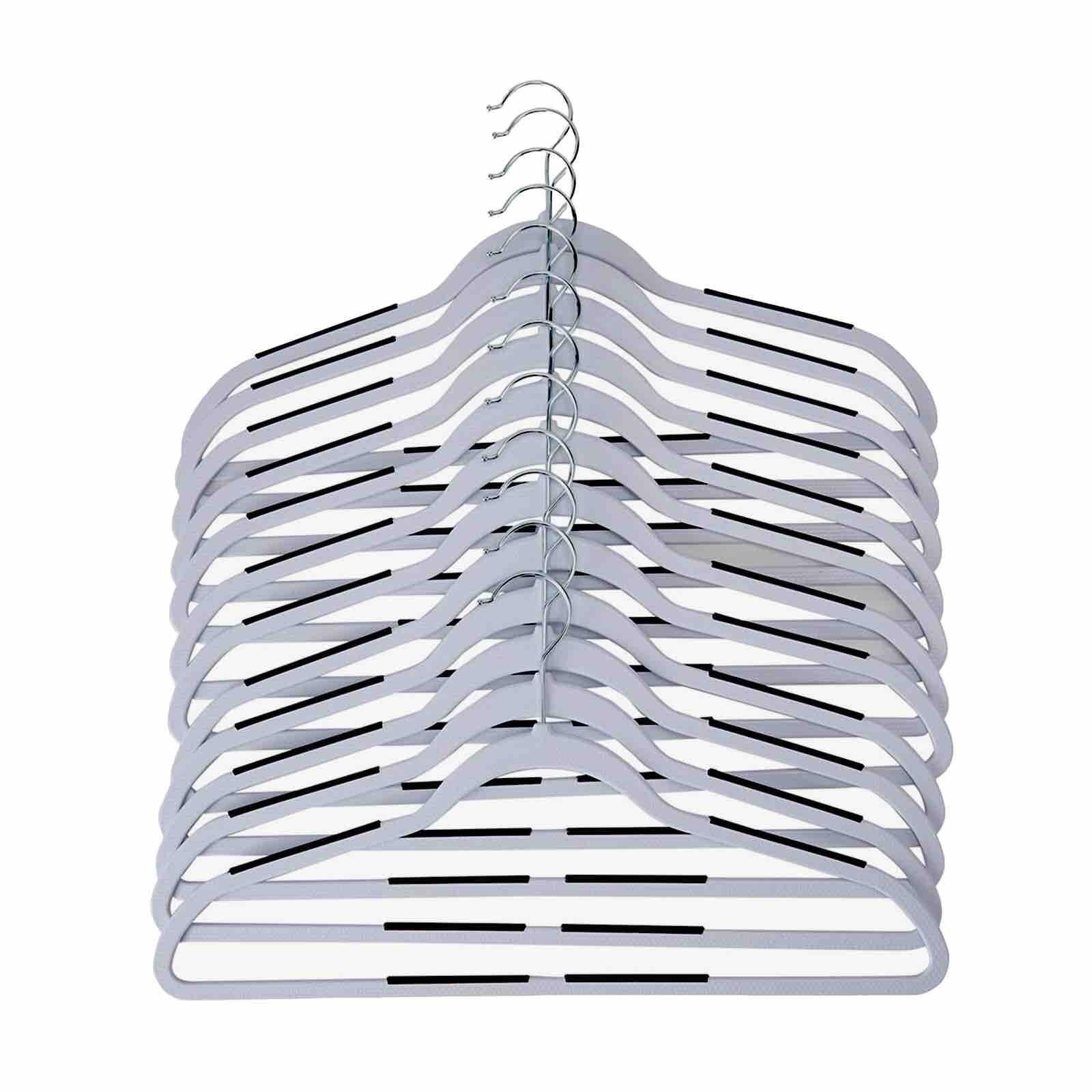 Kmart 12 Pack Slim Plastic Grip Hangers