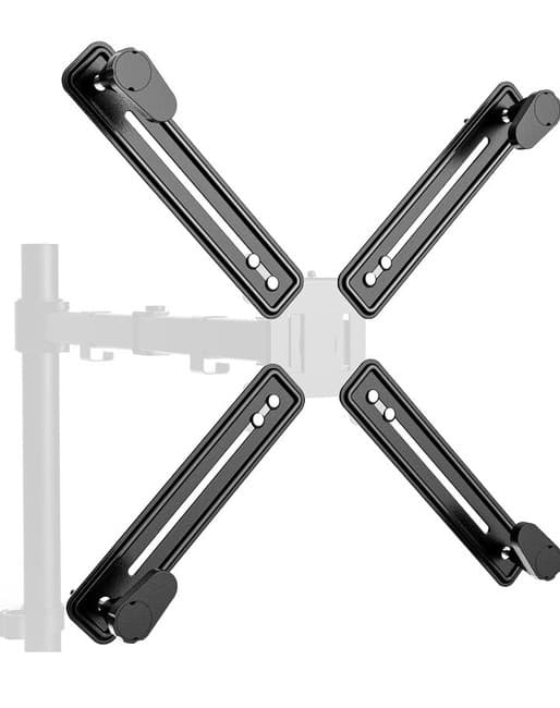 WALI Mount Bracket Adapter Monitor Arm Mounting Kit for Screen 13 to 27 inch,...
