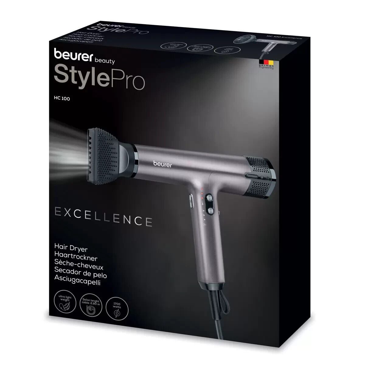 Hairdryer Beurer HC100 1700 W