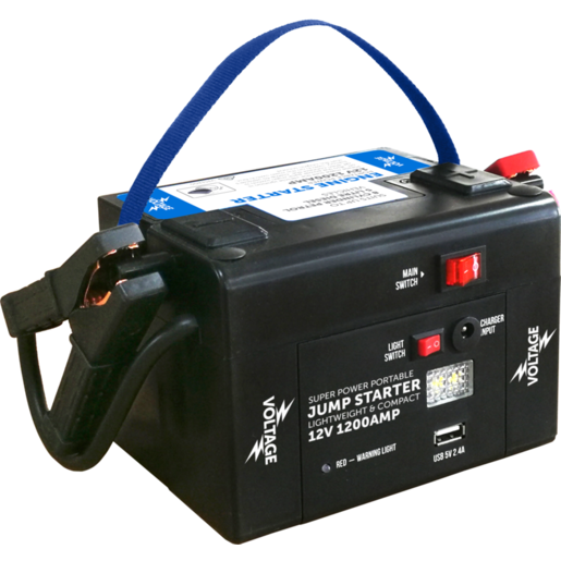 Voltage 1200AMP Super Power Portable Jump Starter Vjs1200