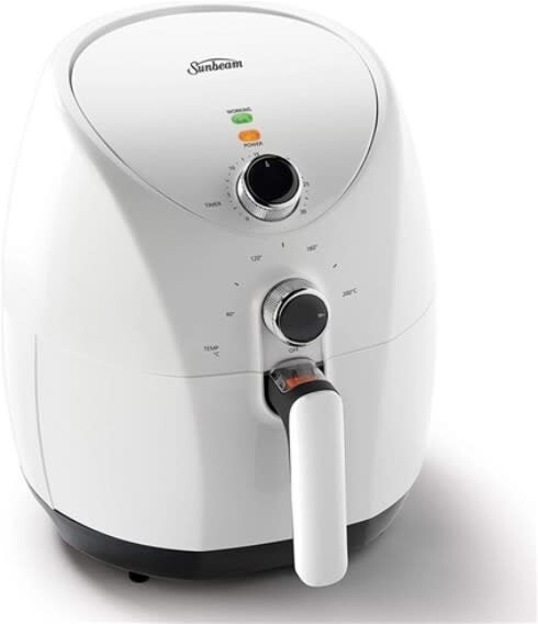 Sunbeam AFP4000WH Copper Infused DuraCeramic Air Fryer