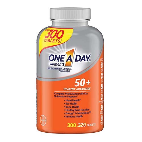 One-A-Day Women's 50+ Complete Multivitamin 100 Tablets