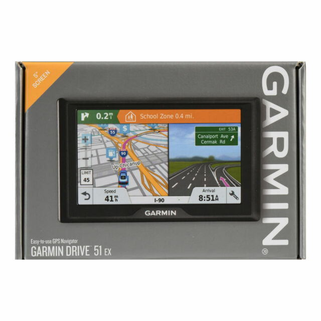 Garmin Drive 51 EX 5.0 inch GPS Navigator - Black