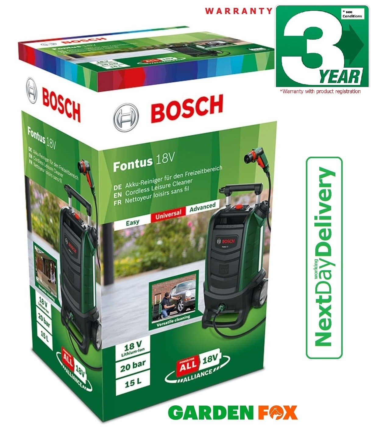 Bosch Fontus Portable Washer Gen 2