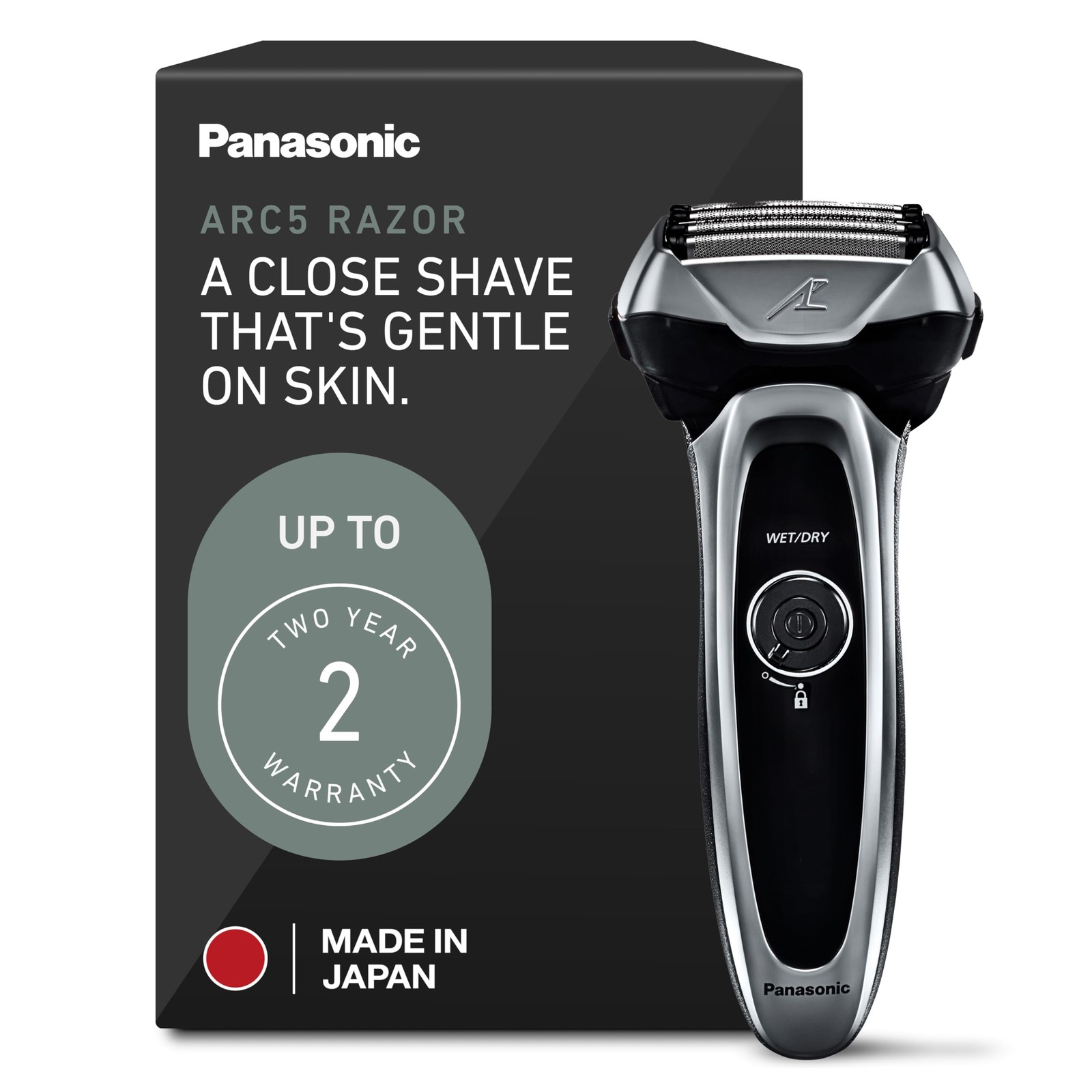 5-Blade Wet/Dry Rechargeable Shaver