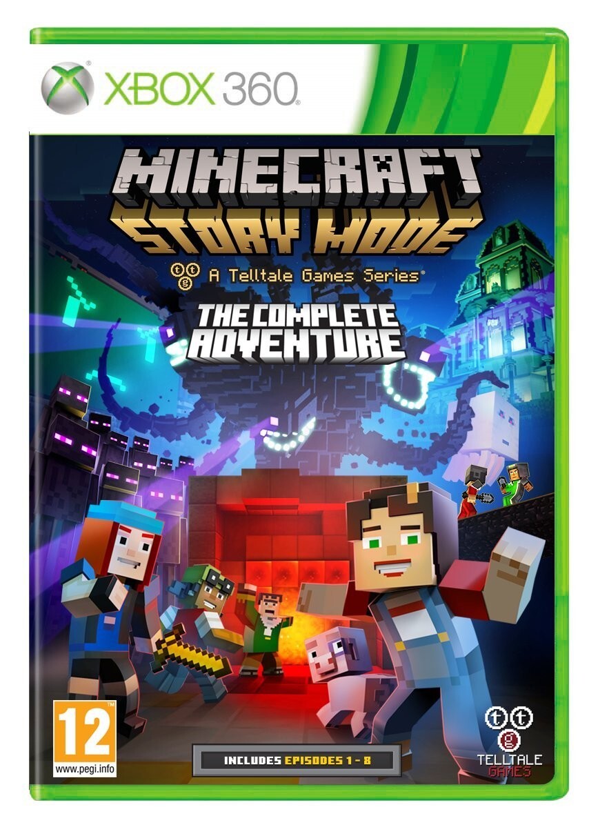 Minecraft: Story Mode The Complete Adventure Xbox 360 NEW Sealed UK Version