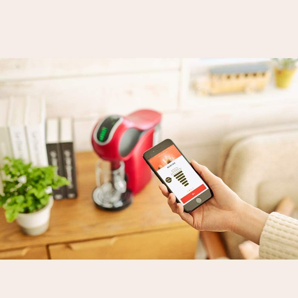 Nescafe Dolce Gusto Genio S Coffee Maker - Red Metal