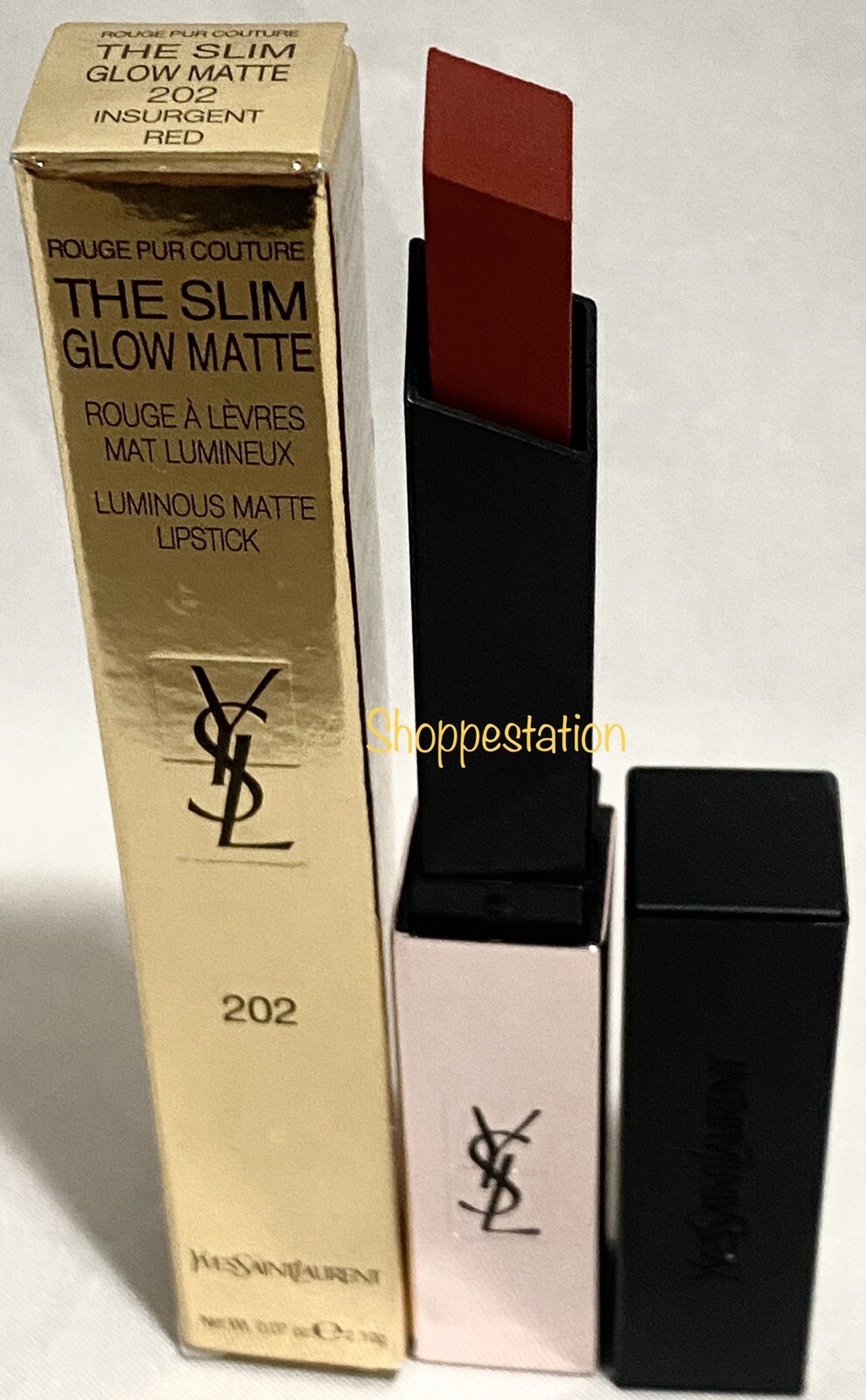 Yves Saint Laurent - Rouge Pur Couture The Slim Glow Matte