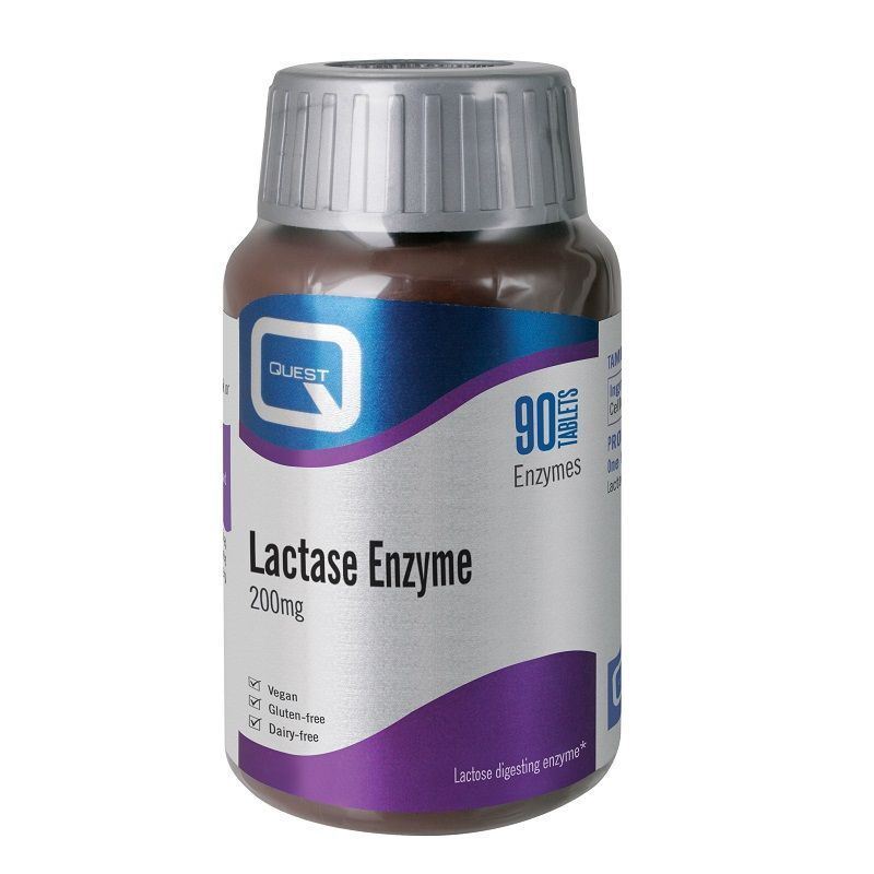 Quest Lactase 200mg - 30 Tablets