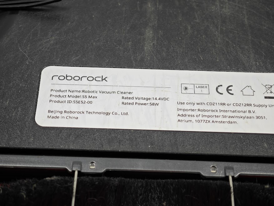 Roborock S5 Max Vacuum Cleaner Robot Black