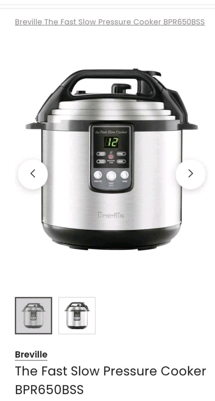 Breville BPR650BSS The Fast Slow Cooker