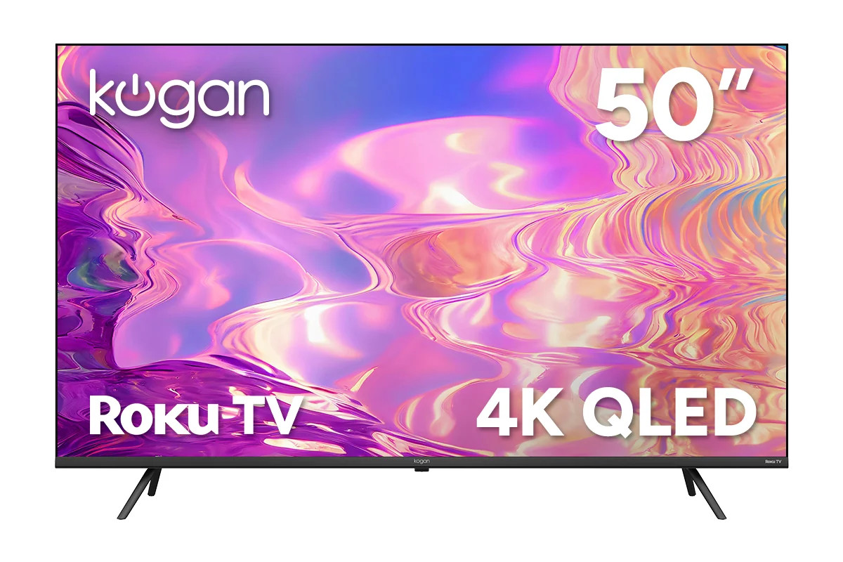 Kogan 50" QLED 4K Smart Roku TV - R96Q