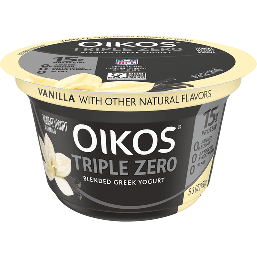 Dannon Yogurt Triple Zero Vanilla
