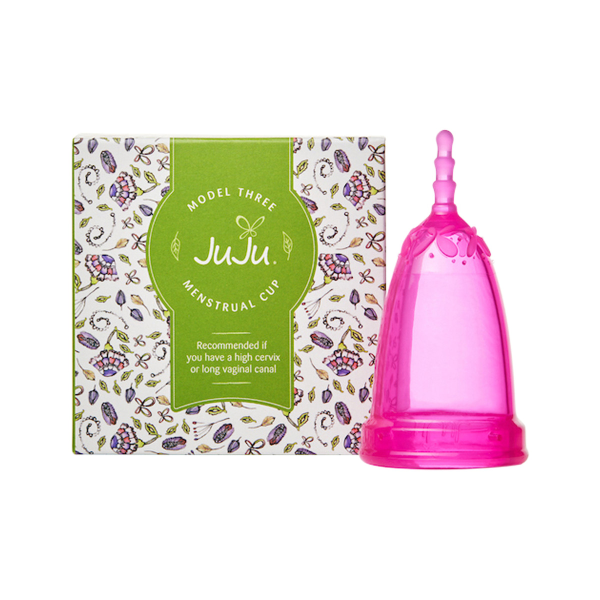 Juju Menstrual Cup Model 3 Pink