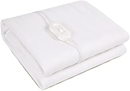 Luxor Fully Fitted Electric Blanket Heated Pad (Queen)