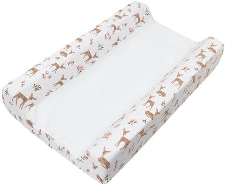 Living Textiles Change Mat Cover - Sophia Garden