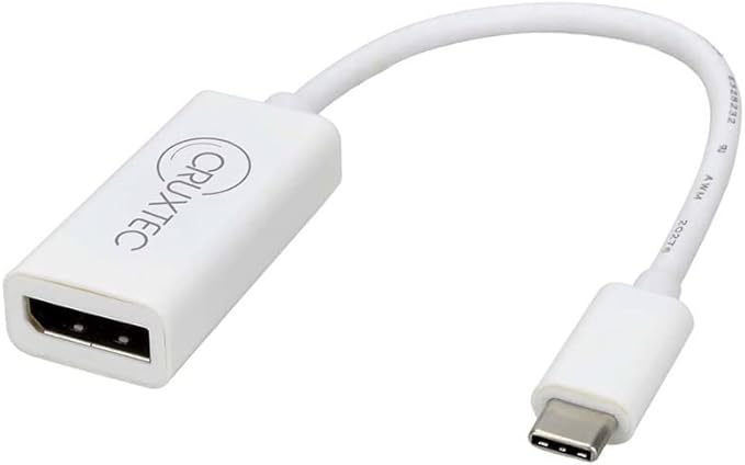 Cruxtec CTD4K-WH Type-C to DisplayPort Cable Adapter 4K/60Hz