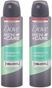 Dove Men+Care Sensitive Shield Body Spray For Men, 150 ml