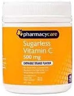 Pharmacy Care Sugarless Vitamin C 500mg Chewable Tablets 400