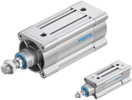 Festo Pneumatic Piston Rod Cylinder - 1366958, 50mm Bore, 400mm Stroke, DSBC Series, Double Acting, DSBC-50-400-PPVA-N3