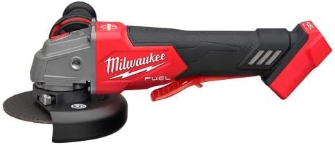 Milwaukee M18 Fuel 125 mm (5") Braking Angle Grinder With Deadman Paddle Switch - M18FAG125XPDB-0