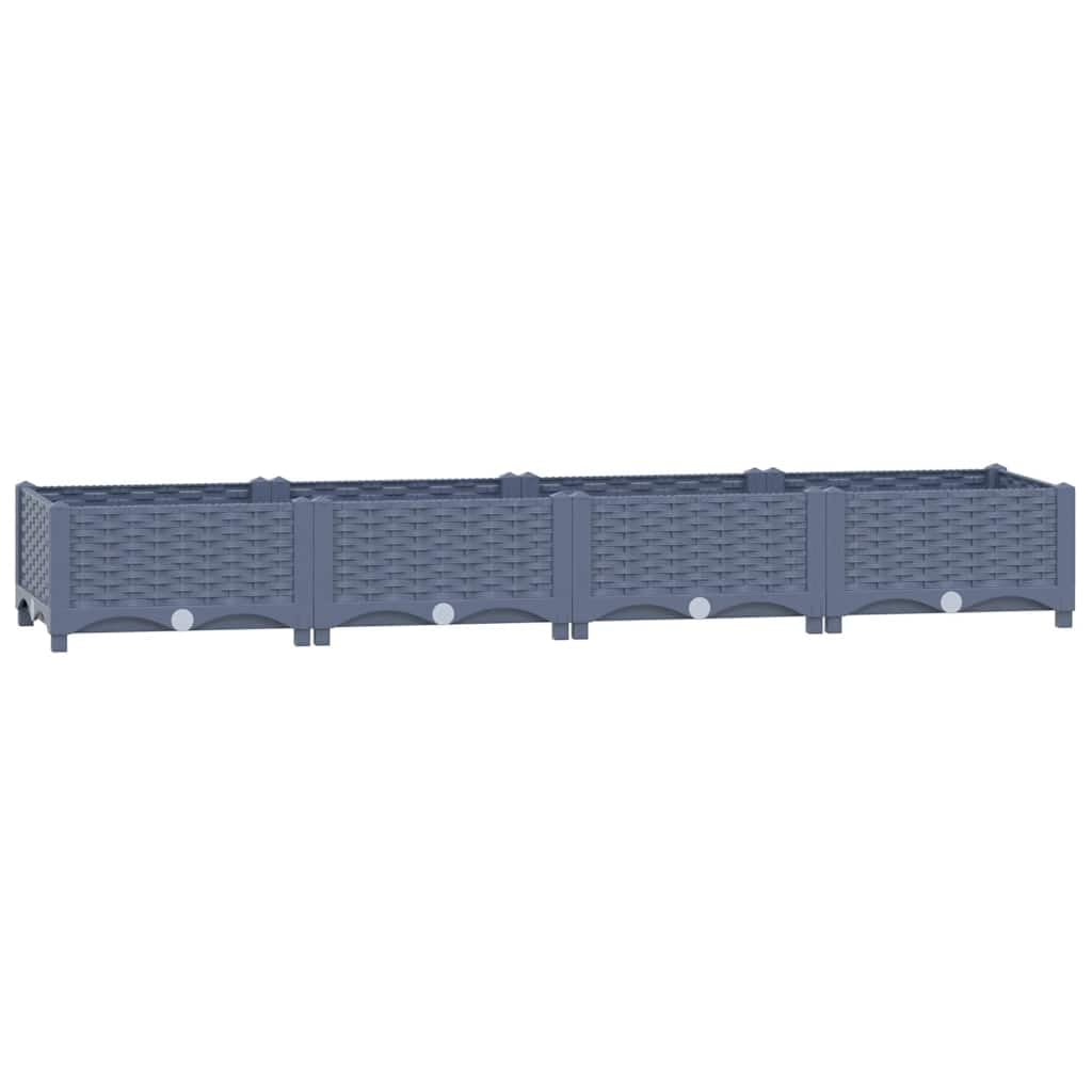 vidaXL Raised Bed Polypropylene - 160 x 40 x 23cm