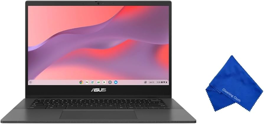 Asus Chromebook CM14 14" FHD Touchscreen Laptop, MediaTek Kompanio 520, 8GB RAM, 64GB eMMC, ChromeOS [CM1402FM2A-EC0035]