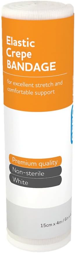 AEROCREPE Elastic Cotton Crepe Bandages 15 cm x 4 M