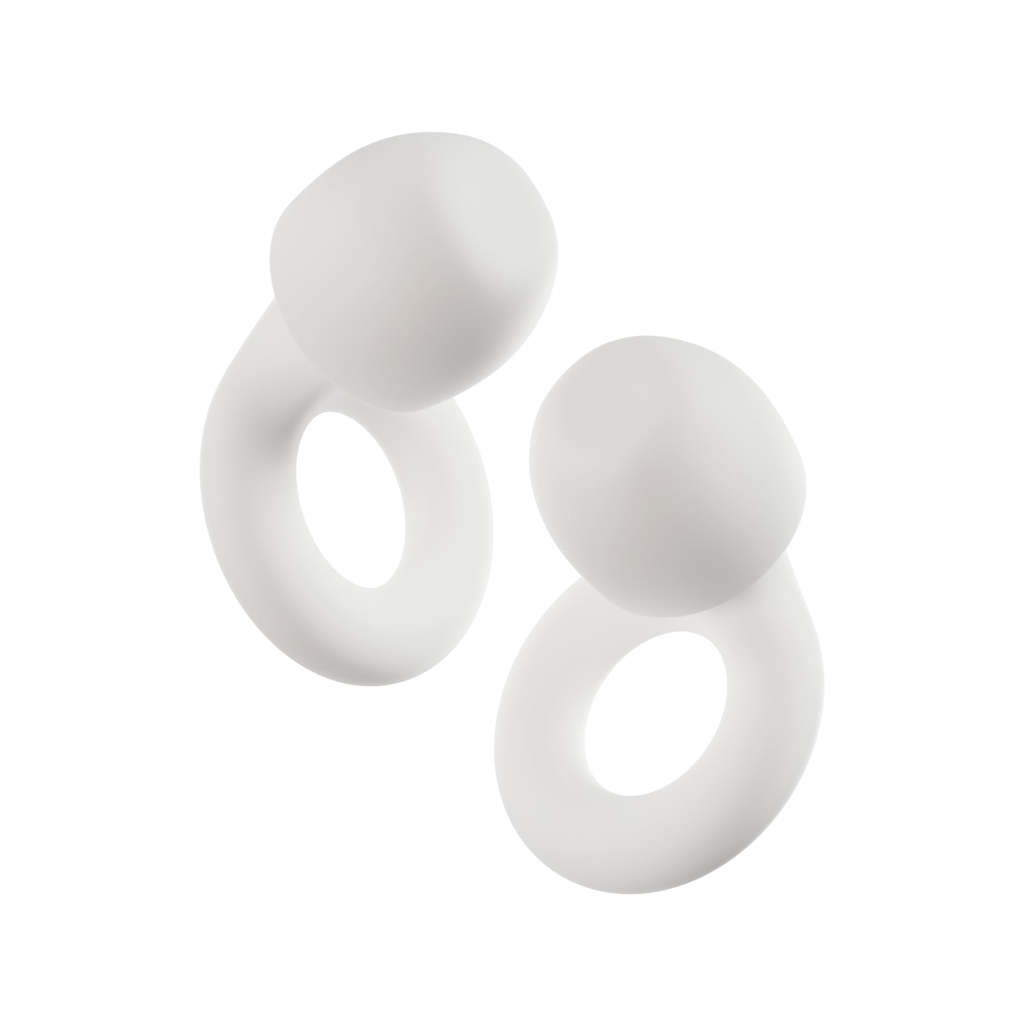 Earplugs for Sleeping & Focus - Loop Quiet 2 - 24 DB Noise Reduction - Black - Reusable & Stylish - Snoring, Noise Filters, Silicone Earplugs