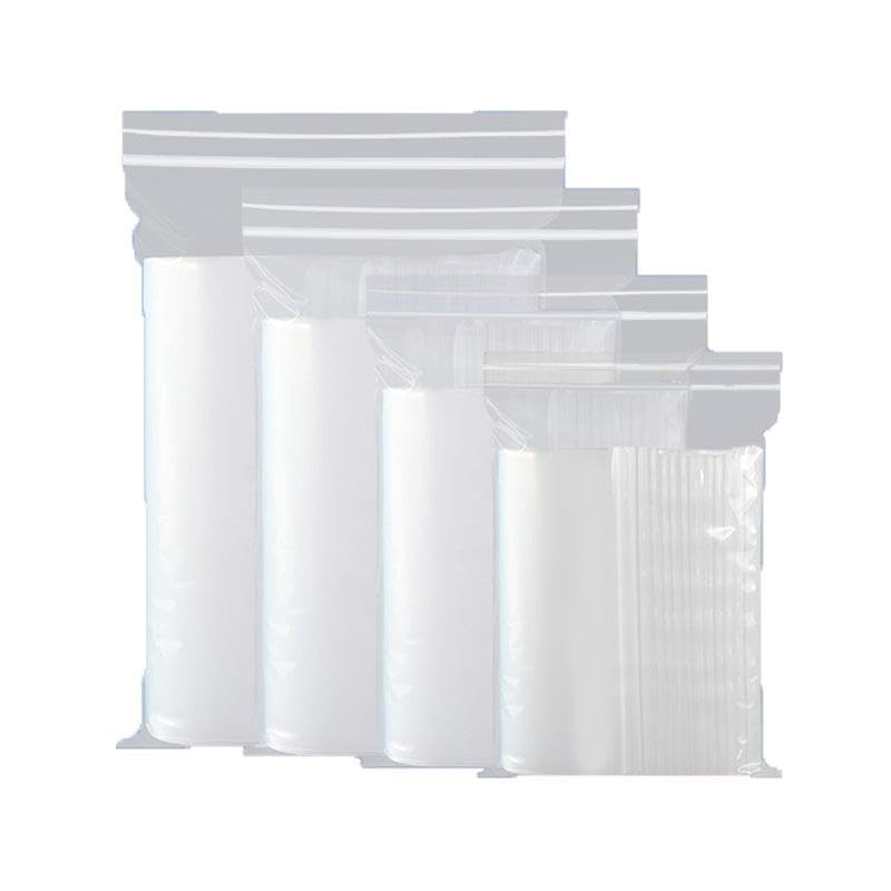 100x Bulk Clear Resealable PE Plastic Zip Bags 4*6cm