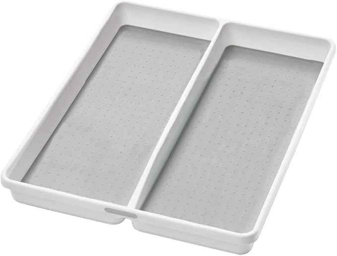 Madesmart 2 Compartment Utensil Tray Large