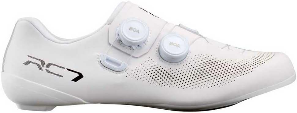 Shimano RC703 Road Shoes White EU 41 1/2 Man ESHRC703MCW01S41500