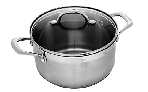 Swiss Diamond Premium Steel Induction Casserole 20cm - 4L